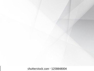 Abstract white and gray color technology modern background design vector Illustration.
