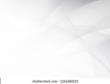 Abstract white and gray color technology modern background design vector Illustration.