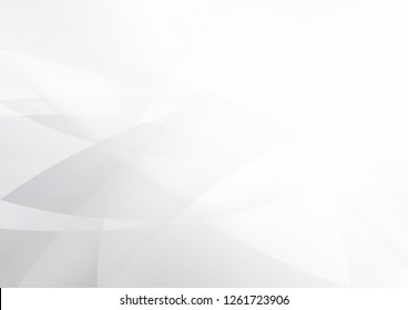 Abstract white and gray color technology modern background design vector Illustration.