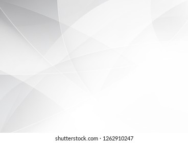 Abstract white and gray color technology modern background design vector Illustration.