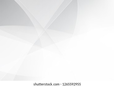 Abstract White and gray color technology modern background design vector Illustration