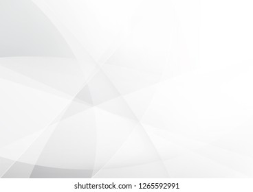 Abstract White and gray color technology modern background design vector Illustration