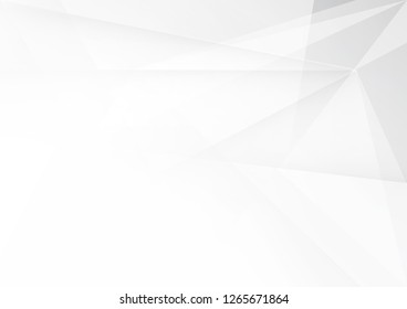 Abstract White and gray color technology modern background design vector Illustration.