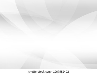 Abstract White and gray color technology modern background design vector Illustration.