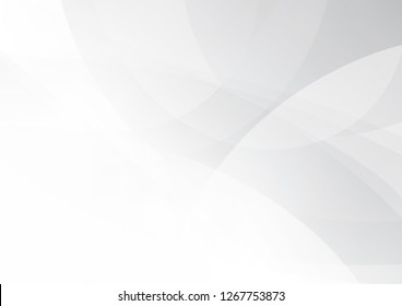Abstract White and gray color technology modern background design vector Illustration.
