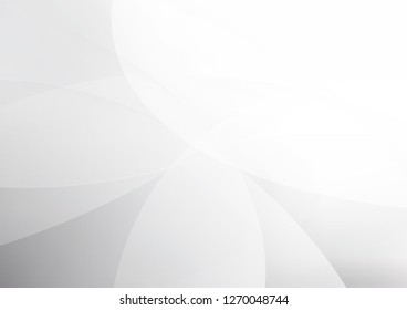 Abstract White and gray color technology modern background design vector Illustration.