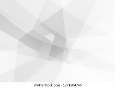 Abstract White and gray color technology modern background design vector Illustration.