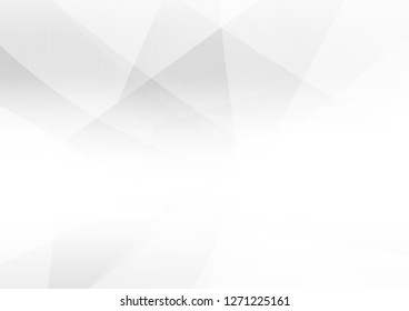 Abstract White and gray color technology modern background design vector Illustration.