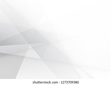 Abstract white and gray color technology modern background design vector Illustration.