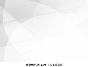 Abstract white and gray color technology modern background design vector Illustration.
