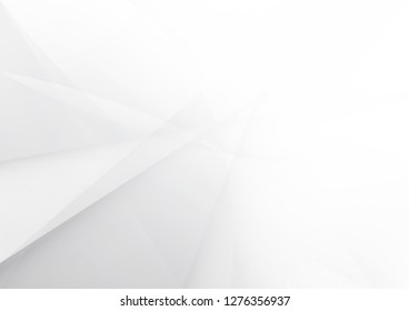 Abstract White and gray color technology modern background design vector Illustration.