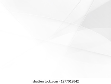 Abstract White and gray color technology modern background design vector Illustration.