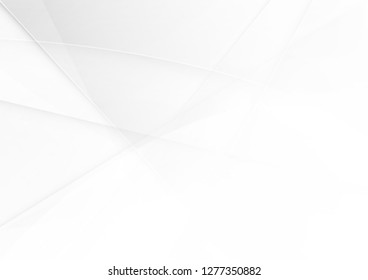 Abstract White and gray color technology modern background design vector Illustration.
