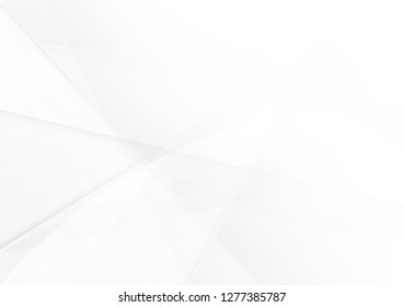 Abstract White and gray color technology modern background design vector Illustration.