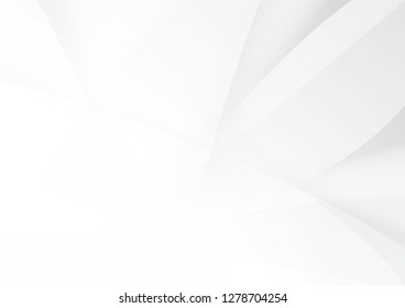 Abstract White and gray color technology modern background design vector Illustration.