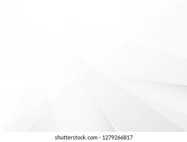 Abstract White and gray color technology modern background design vector Illustration.