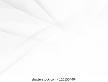 Abstract White and gray color technology modern background design vector Illustration.