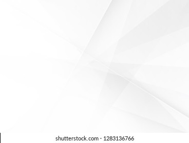 Abstract White and gray color technology modern background design vector Illustration.
