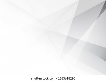 Abstract White and gray color technology modern background design vector Illustration.