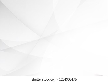 Abstract White and gray color technology modern background design vector Illustration.