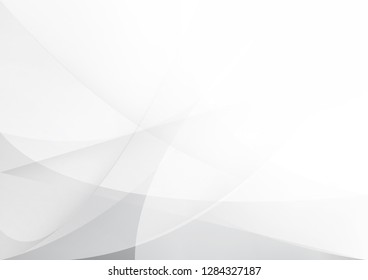 Abstract White and gray color technology modern background design vector Illustration.