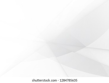 Abstract White and gray color technology modern background design vector Illustration.