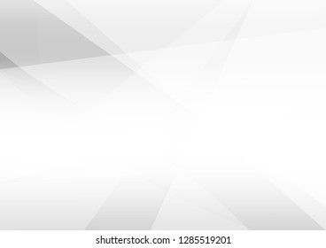 Abstract White and gray color technology modern background design vector Illustration.