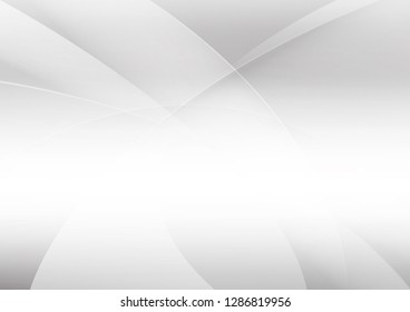 Abstract White and gray color technology modern background design vector Illustration.