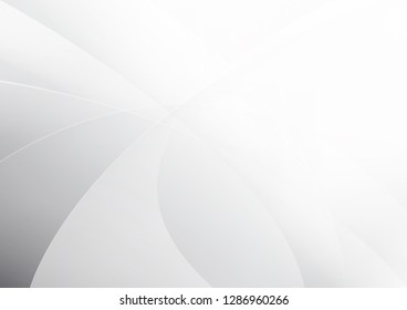 Abstract White and gray color technology modern background design vector Illustration.