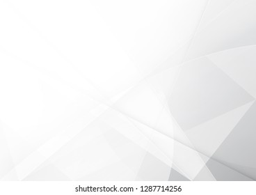 Abstract White and gray color technology modern background design vector Illustration.