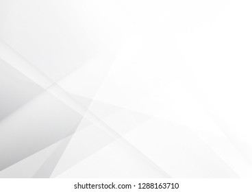 Abstract white and gray color technology modern background design vector Illustration.
