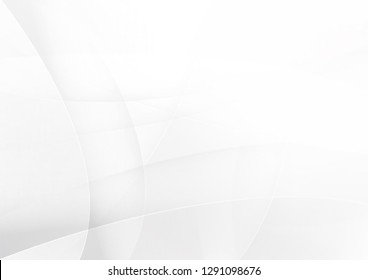 Abstract white and gray color technology modern background design vector Illustration.
