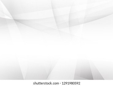 Abstract white and gray color technology modern background design vector Illustration.
