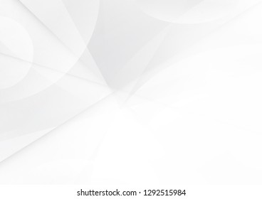 Abstract white and gray color technology modern background design vector Illustration.