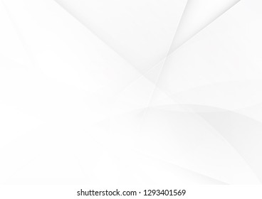 Abstract white and gray color technology modern background design vector Illustration.