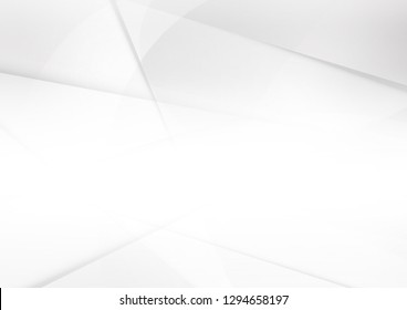 Abstract white and gray color technology modern background design vector Illustration.