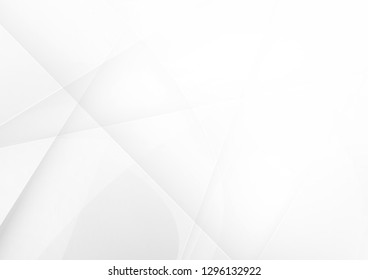 Abstract white and gray color technology modern background design vector Illustration.
