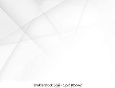 Abstract white and gray color technology modern background design vector Illustration.