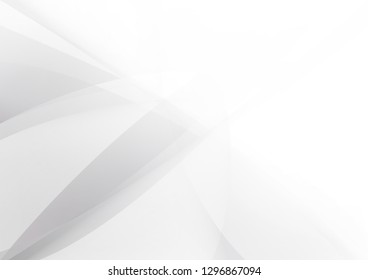 Abstract White and gray color technology modern background design vector Illustration.