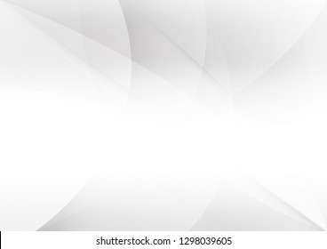 Abstract White and gray color technology modern background design vector Illustration.