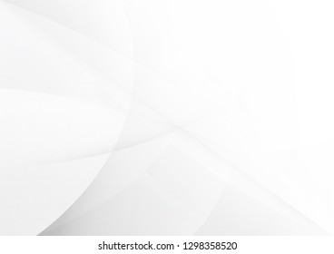 Abstract White and gray color technology modern background design vector Illustration.