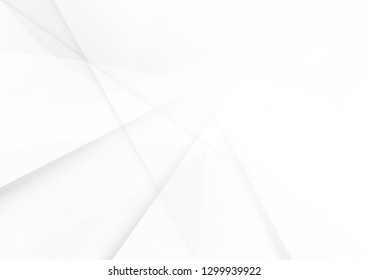 Abstract White and gray color technology modern background design vector Illustration.