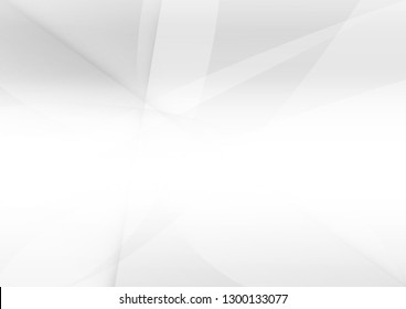 Abstract White and gray color technology modern background design vector Illustration.