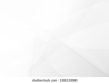 Abstract White and gray color technology modern background design vector Illustration.