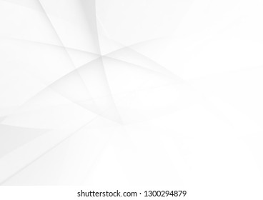 Abstract White and gray color technology modern background design vector Illustration.