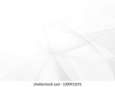 Abstract White and gray color technology modern background design vector Illustration.