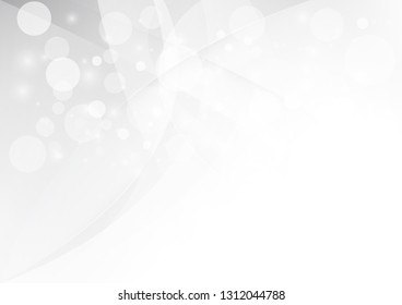 Abstract White and gray color technology modern background design vector Illustration.