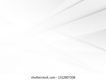 Abstract White and gray color technology modern background design vector Illustration.