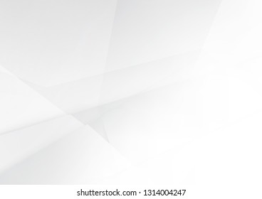 Abstract white and gray color technology modern background design vector Illustration.