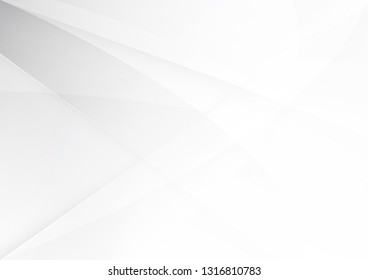 Abstract white and gray color technology modern background design vector Illustration.